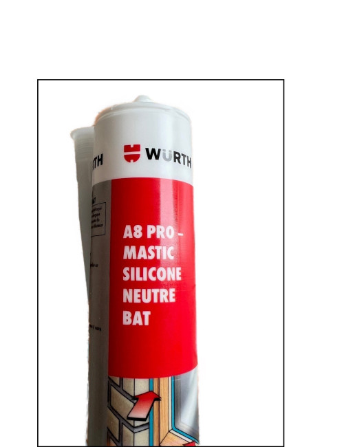 Silicone colle neutre translucide