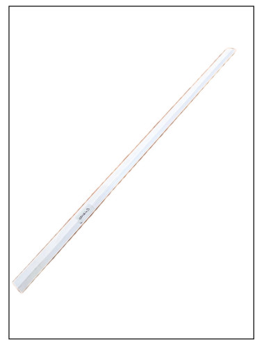 Bavette plastique Lg 800mm pour bas de porte de douche