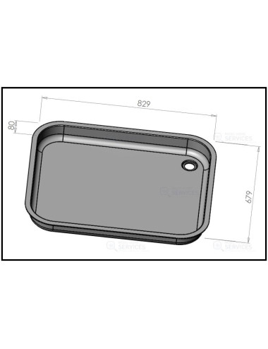 Renfort fond de bac à douche SUN ROLLER