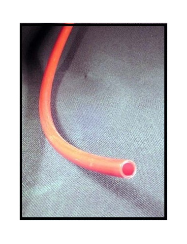 Tube PE rouge 12mm au ml