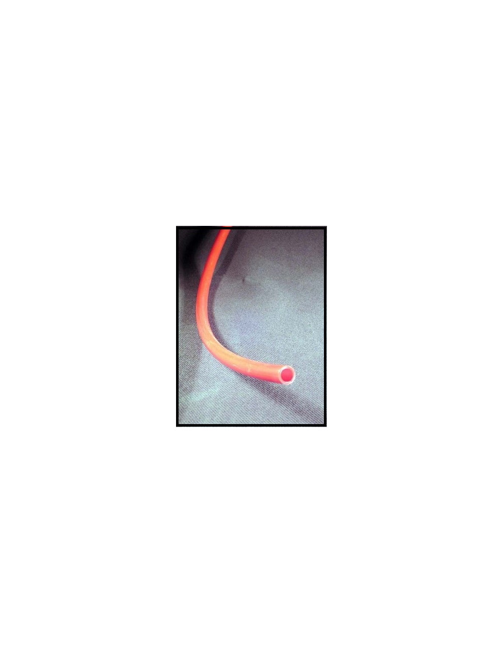 Tube PE rouge 12mm au ml