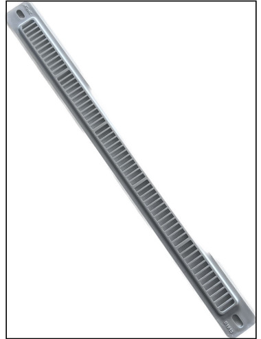 Grille plate blanche (entraxe vis 27.5cm)