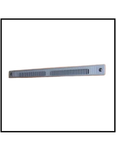 Grille plate blanche (entraxe vis 27.5cm)