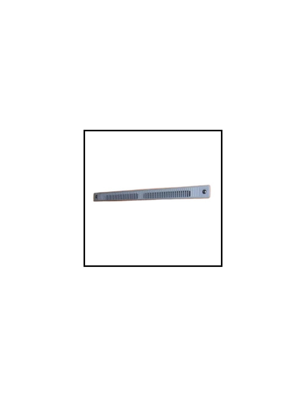 Grille plate blanche (entraxe vis 27.5cm)