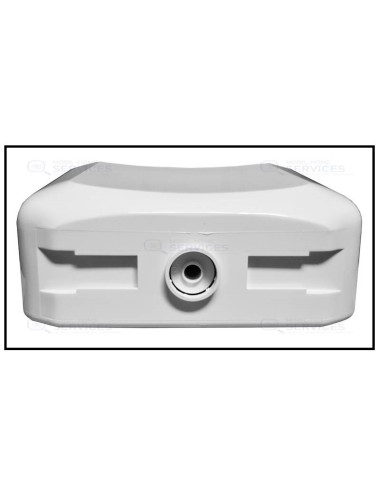 Réservoir eau WC plastique blanc 3/6L