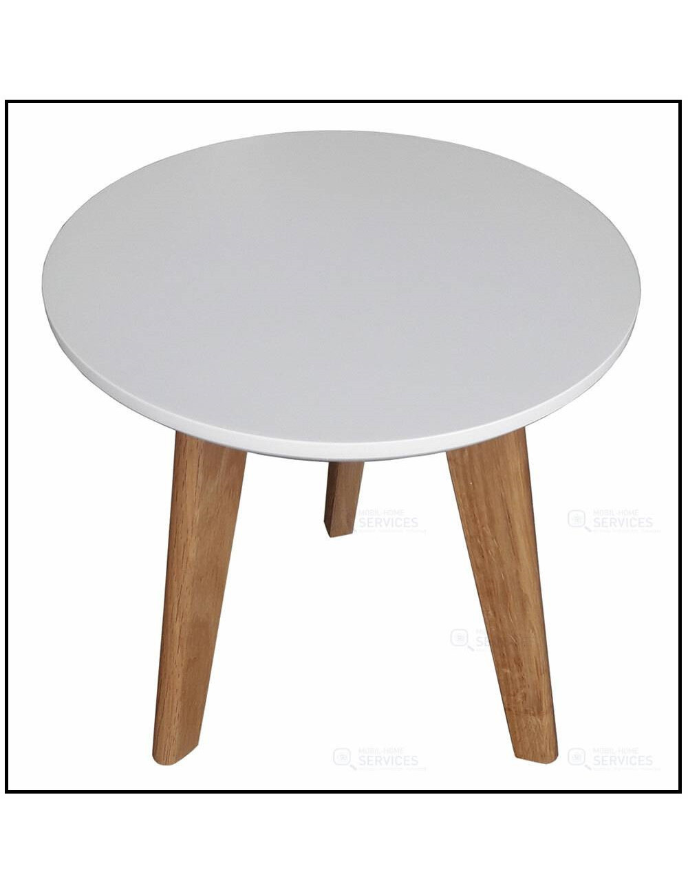 Table basse blanche D500