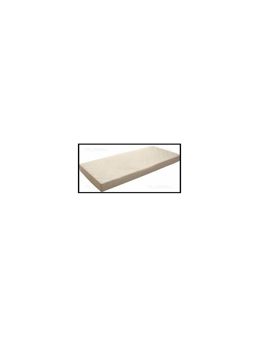 Matelas mousse 70x180 : Densité 35HR, Épaisseur 14 cm