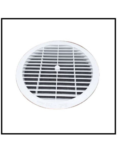 Grille ventilation blanche B213