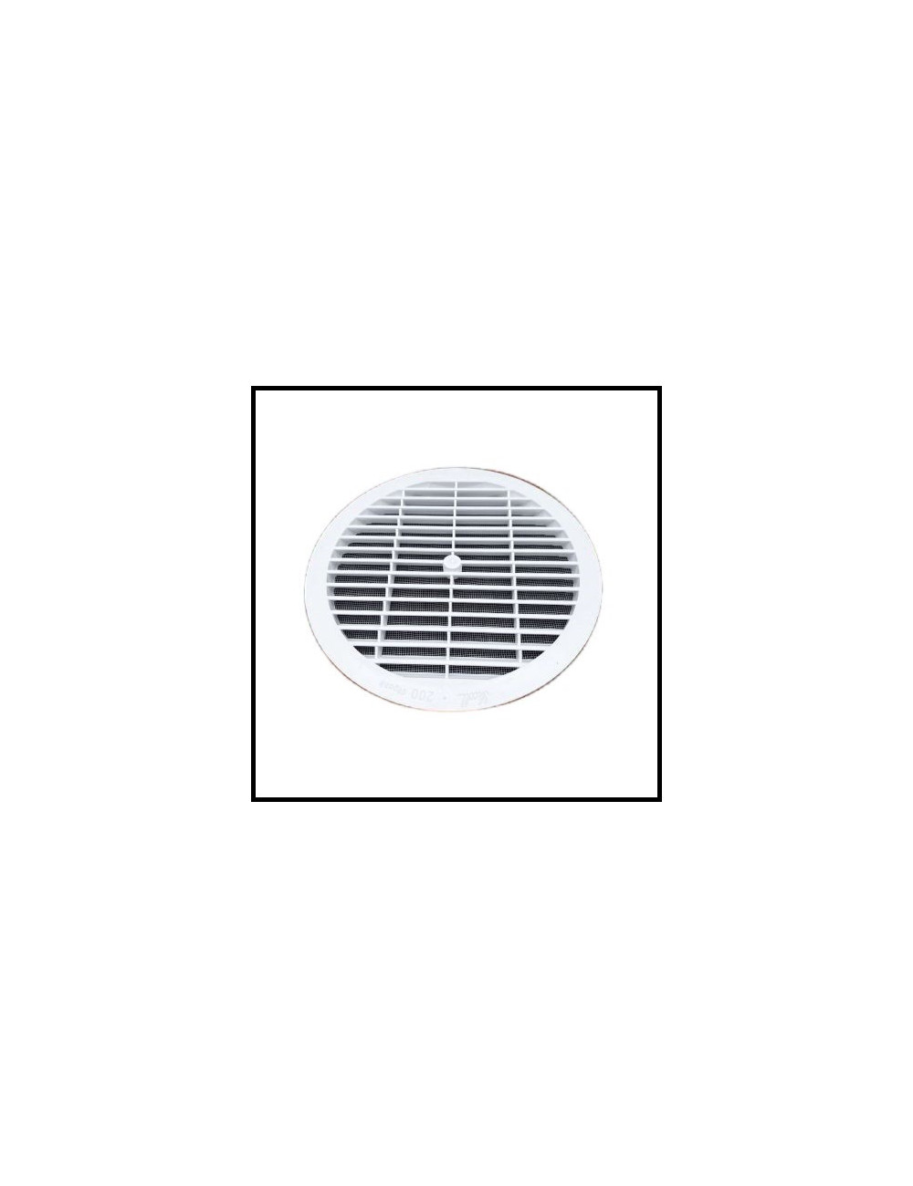 Grille ventilation blanche B213