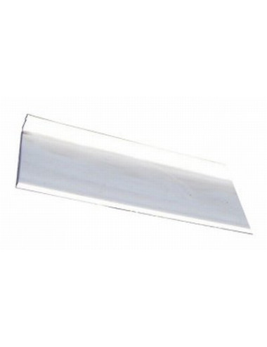 Profil de finition PVC Blanc clipsable Lg2.60m