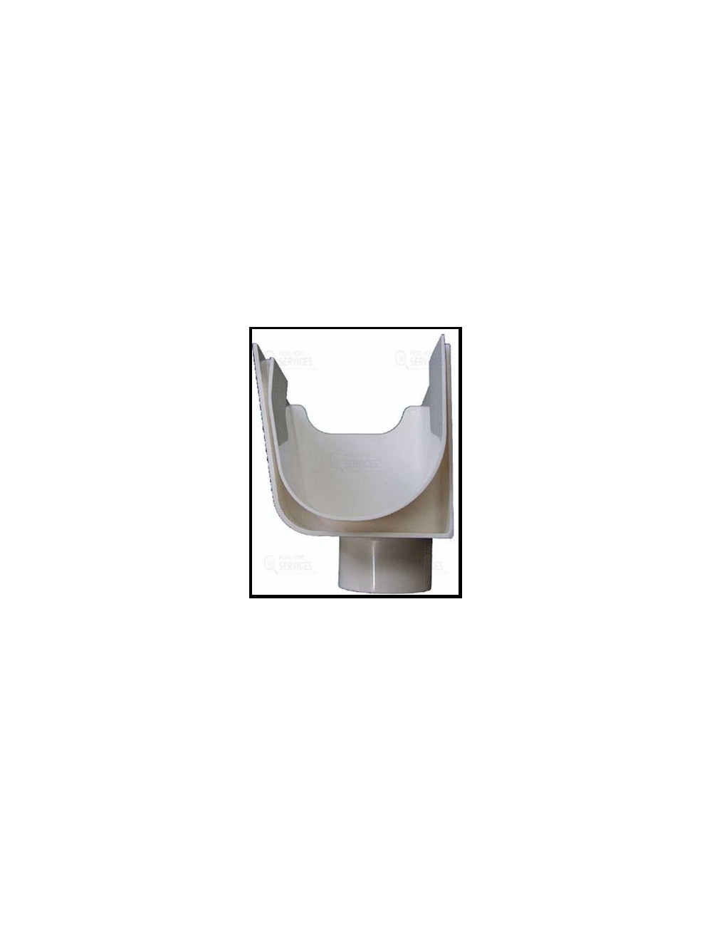 Naissance de gouttière Gauche Blanche