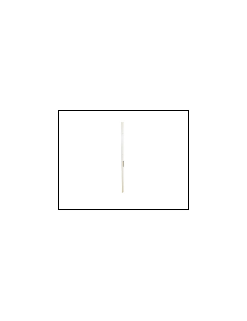 Profil d'encadrement blanc 54x41-1988 Droit+Gache