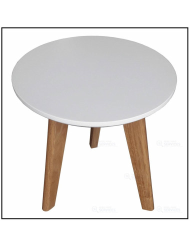 Table basse blanche D300