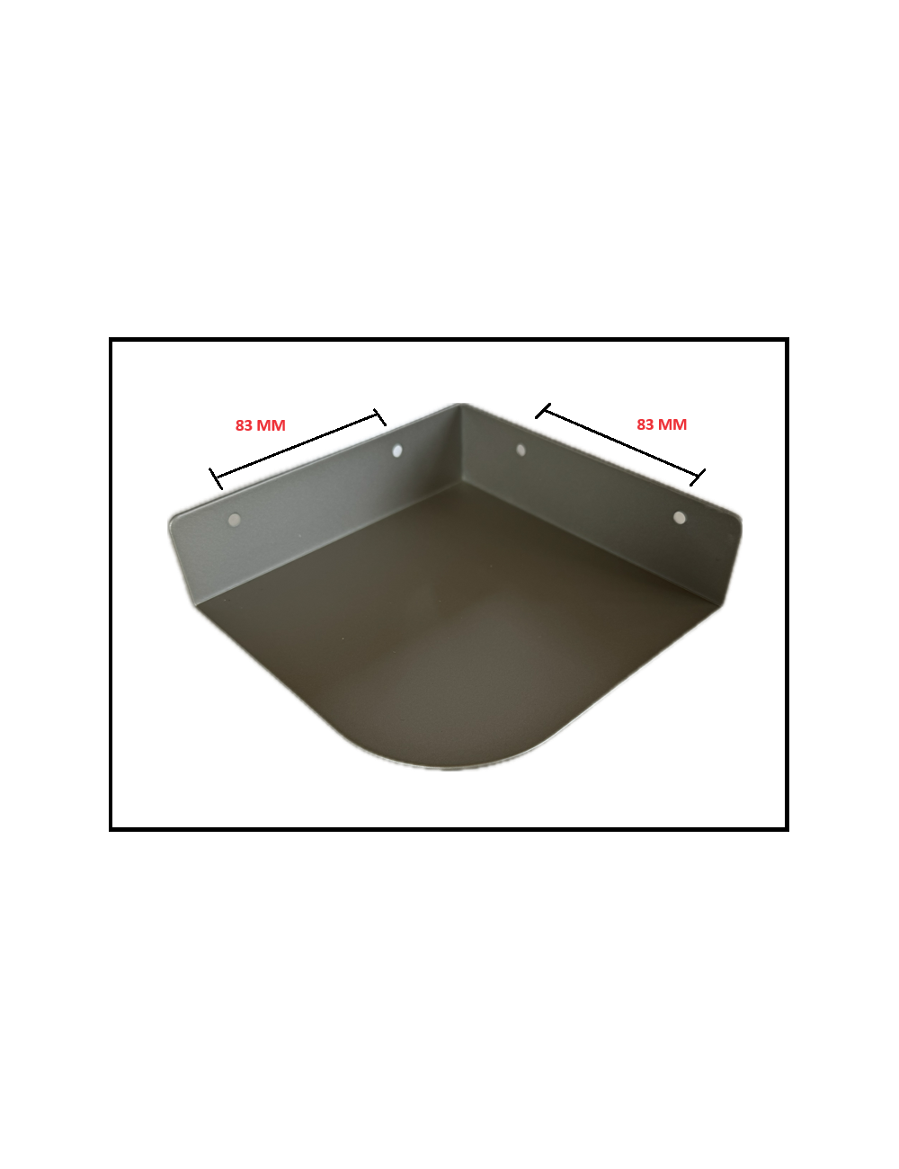 Tablette d'angle 148x148