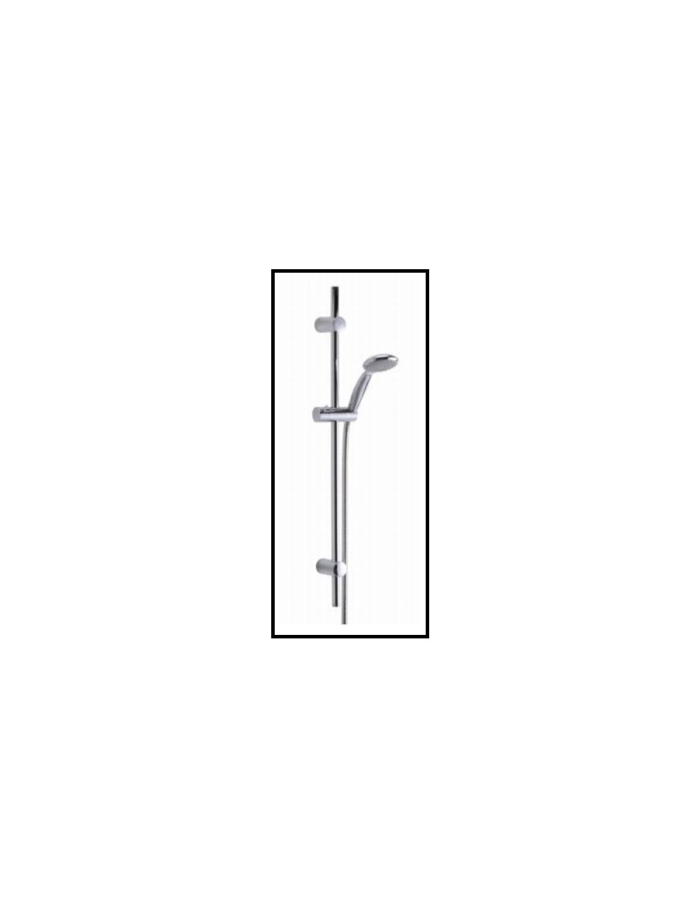 Ensemble jet douche (barre, douchette et flexible) hauteur maxi 620 mm